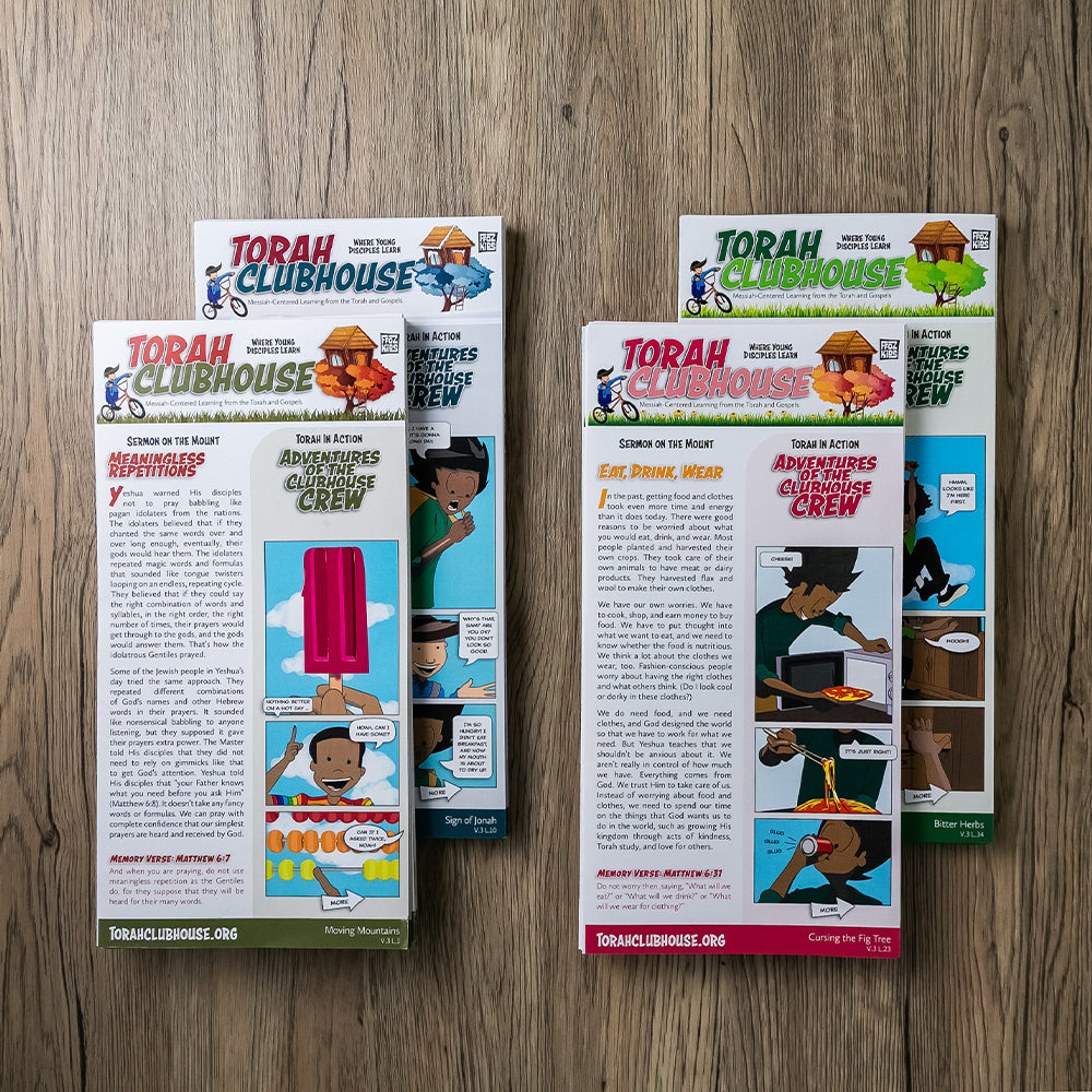 Torah Clubhouse, Lesson Pack (Jesus, My Rabbi, Season 2)