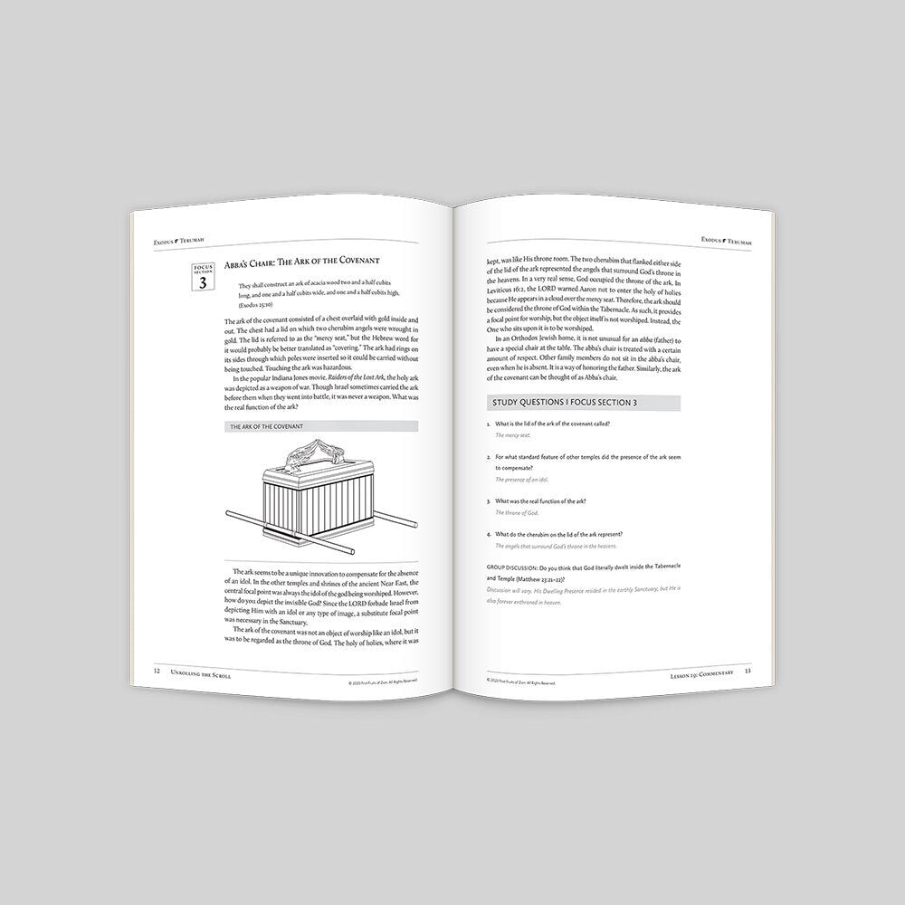 Unrolling the Scroll Sample Workbook