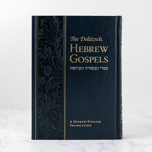 The Delitzsch Hebrew Gospels, Deluxe Edition Hardcover, CASE