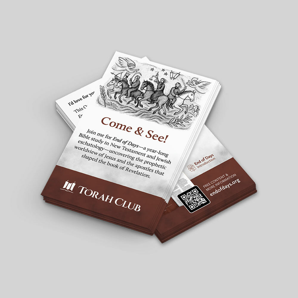 End of Days Invite Card