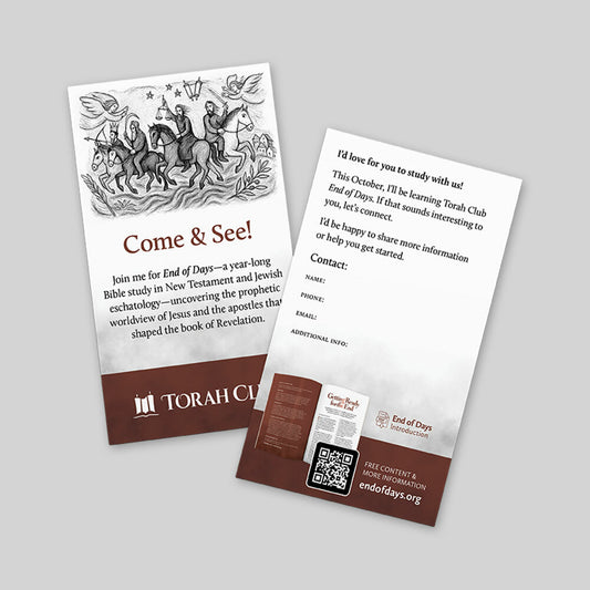 End of Days Invite Card