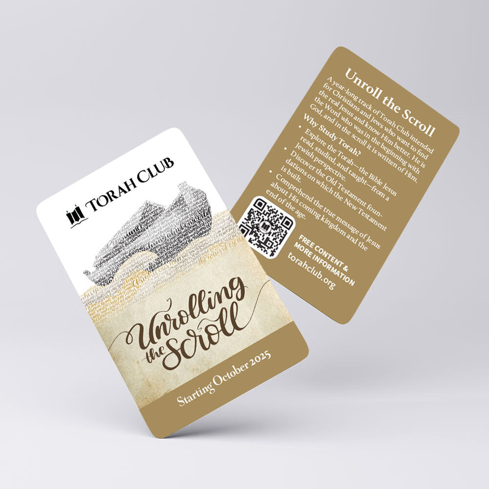 Unrolling the Scroll Promo Card