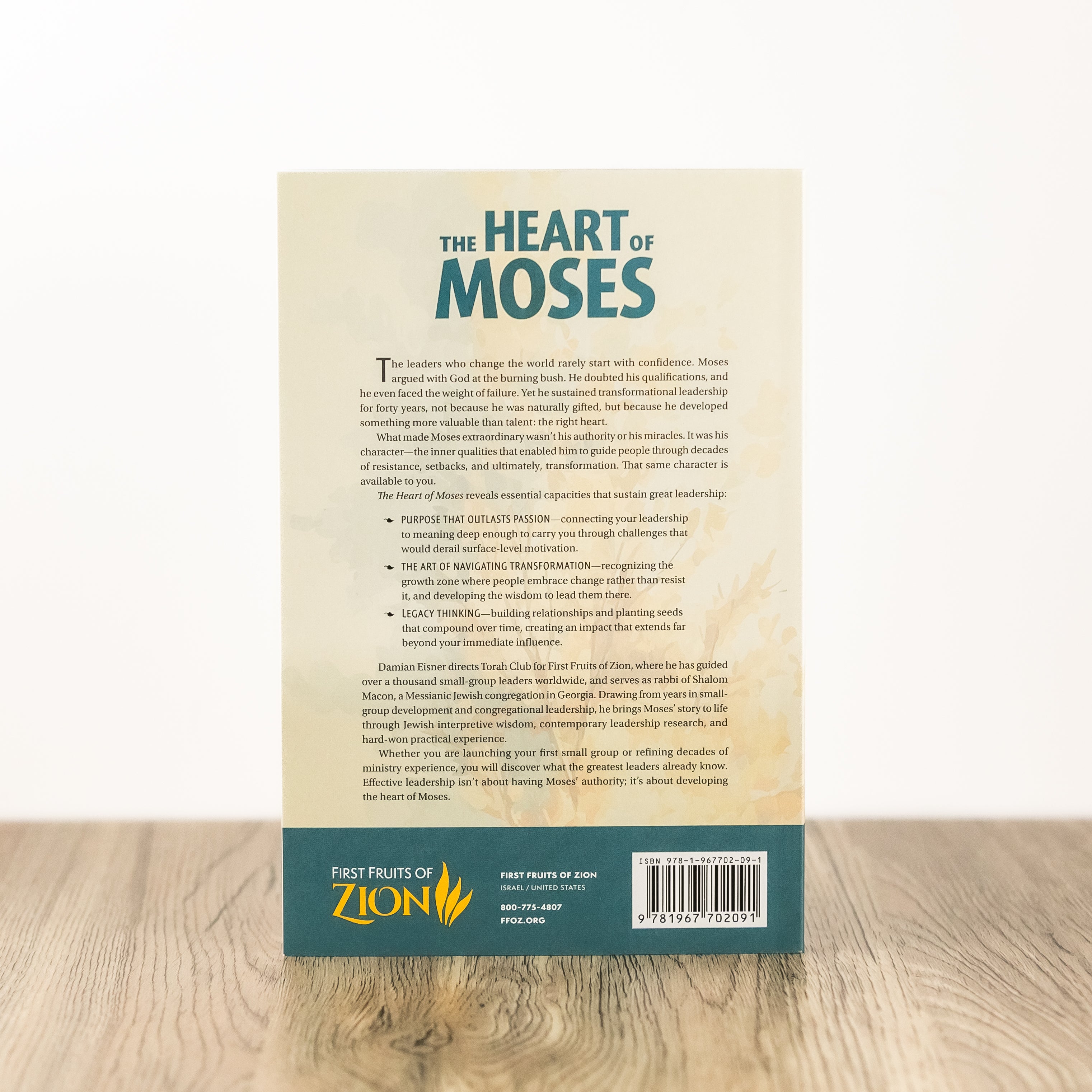 The Heart of Moses – First Fruits of Zion Resources Store