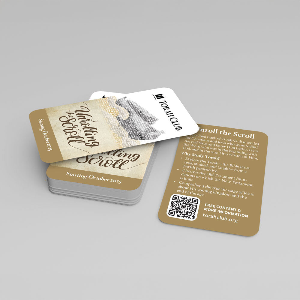 Unrolling the Scroll Promo Card